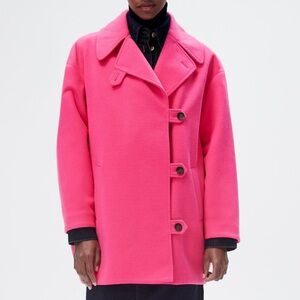 Double breasted coat from Zara